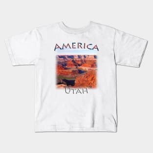 America - Utah - Canyonlands Kids T-Shirt